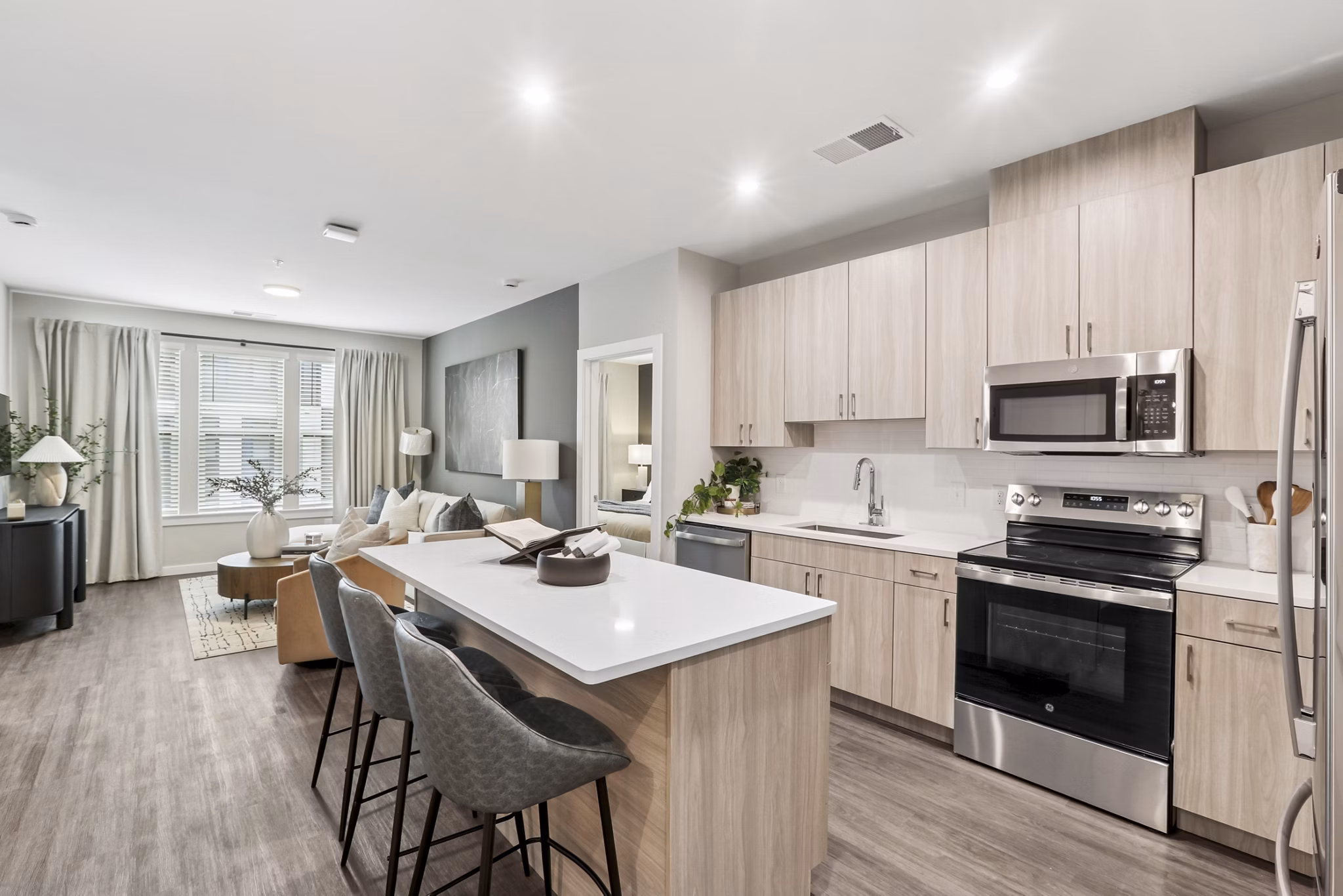 kitchen at Alta New Carrollton Apartments