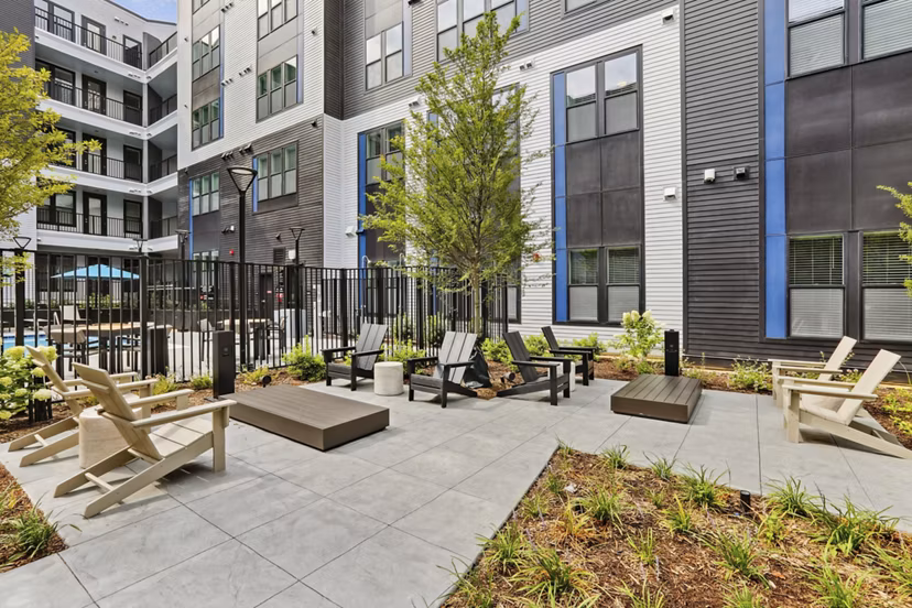 patio at Alta New Carrollton Apartments