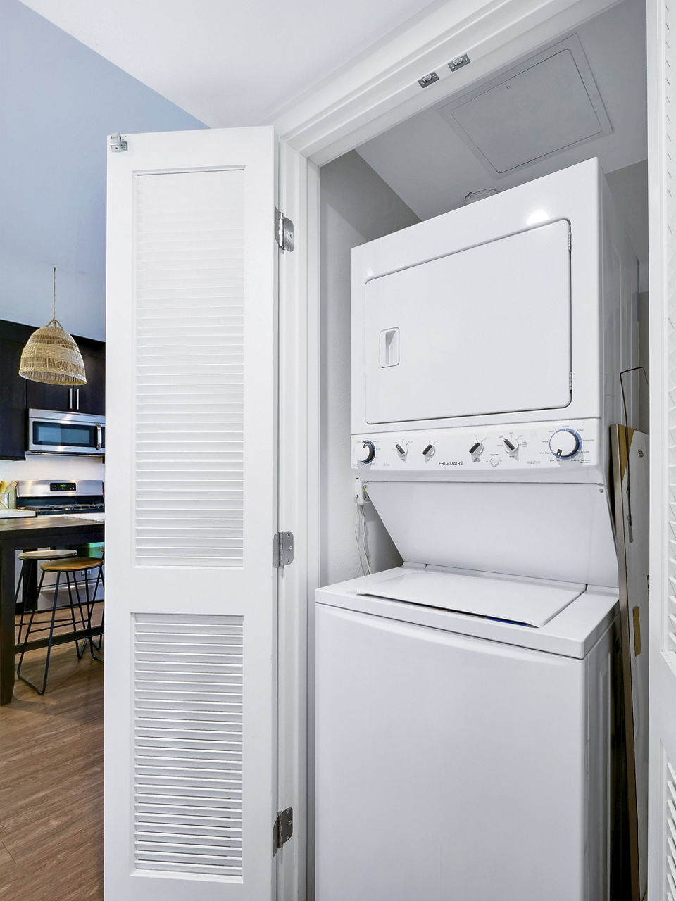 Laundry room at The Metropolitan At Larchmont Village