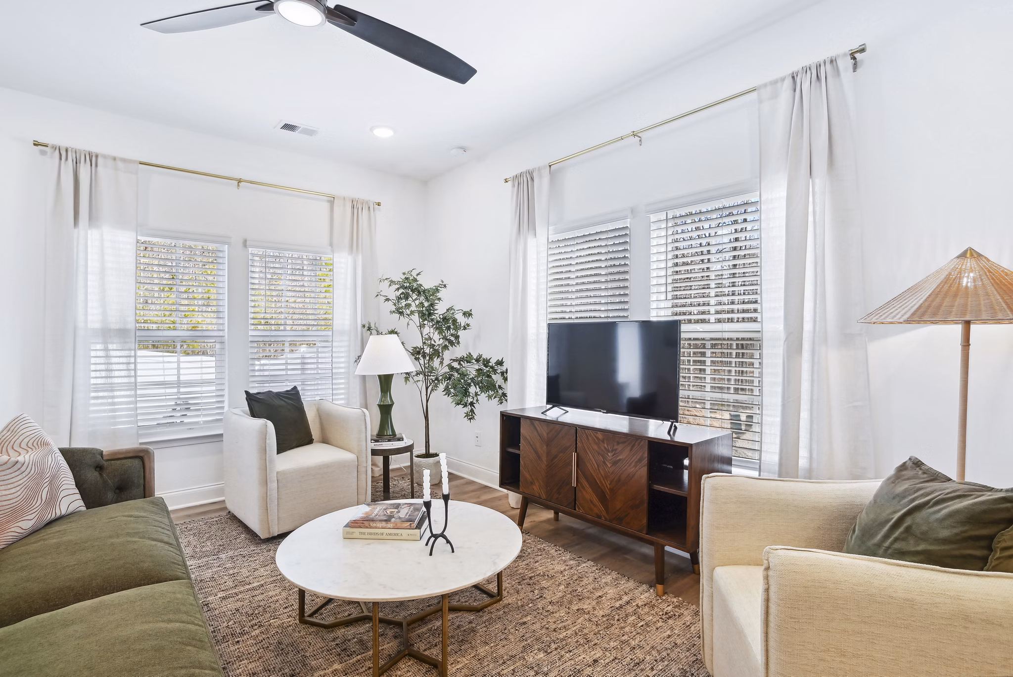 living room at Avery Apartment Homes