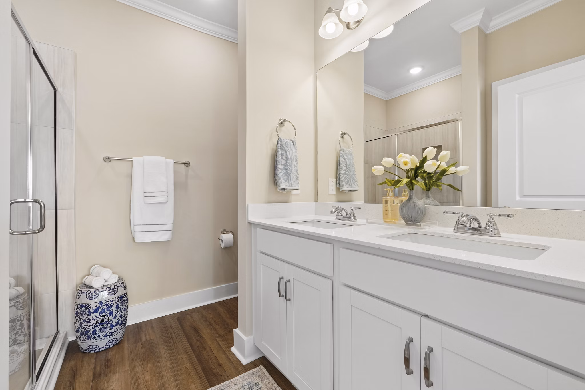 bathroom at Indigo Cove Apartments 