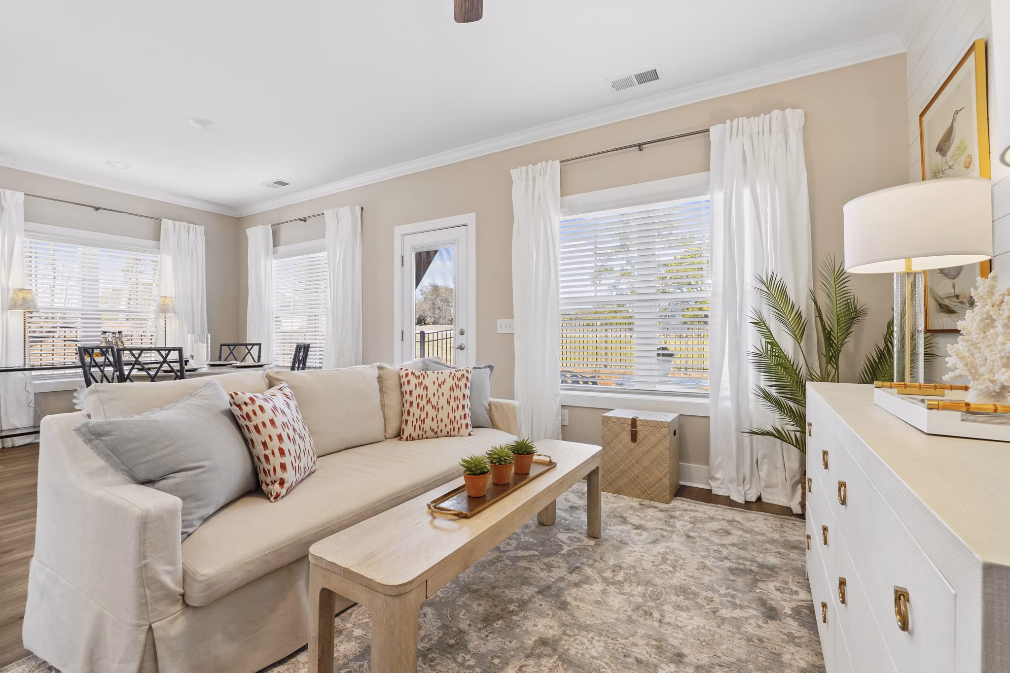 living room at Indigo Cove Apartments 