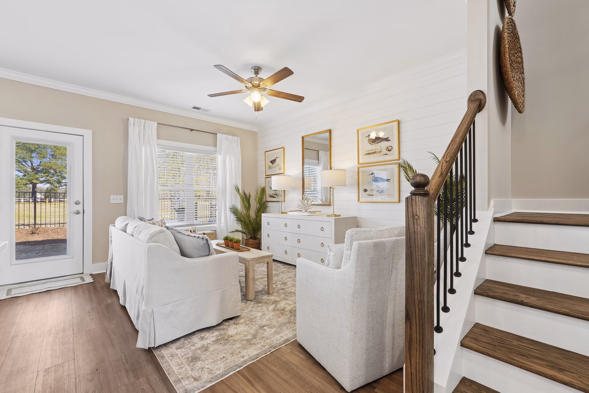living room at Indigo Cove Apartments 