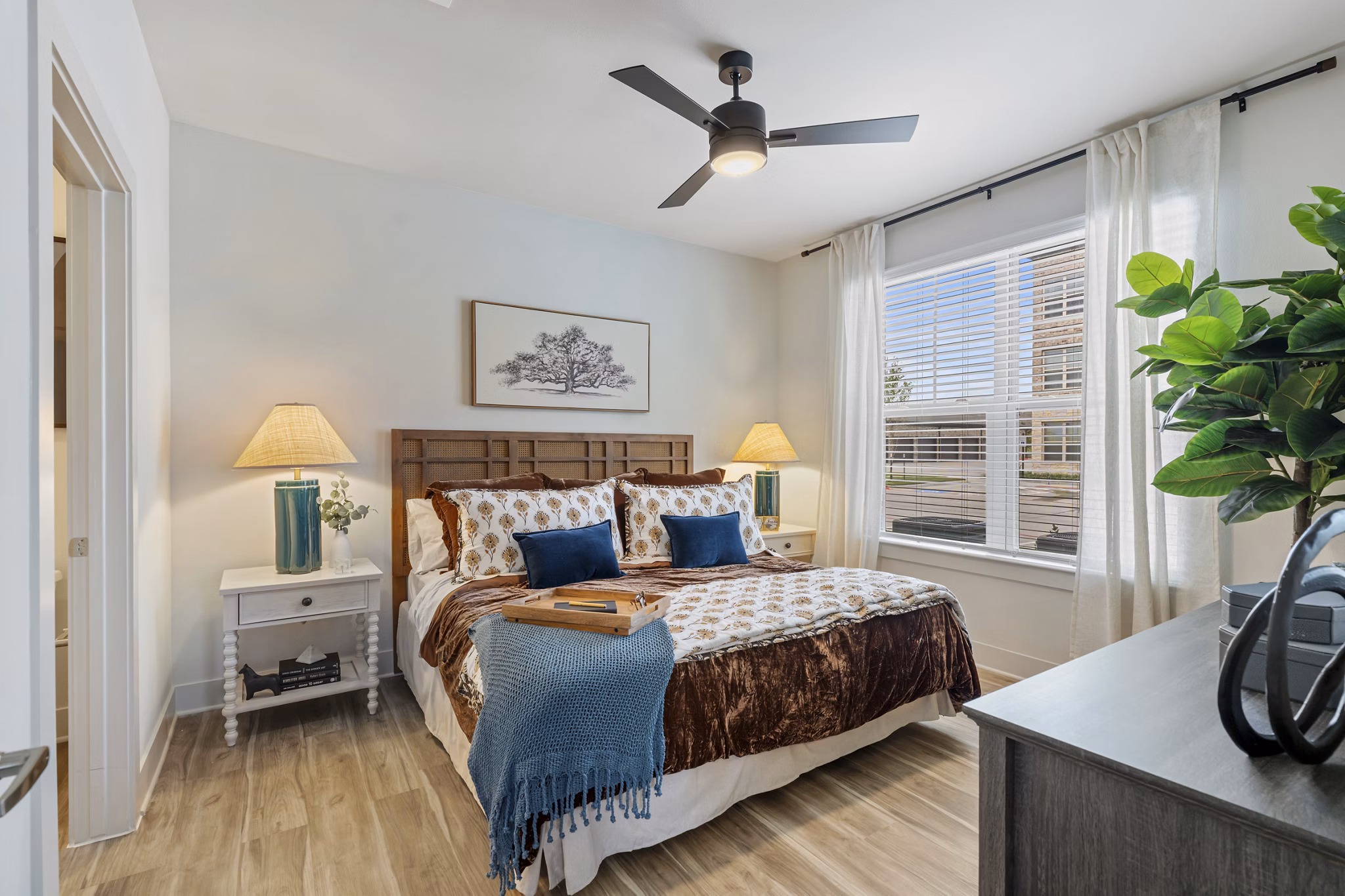 bedroom at Marlowe Wellington Apartments
