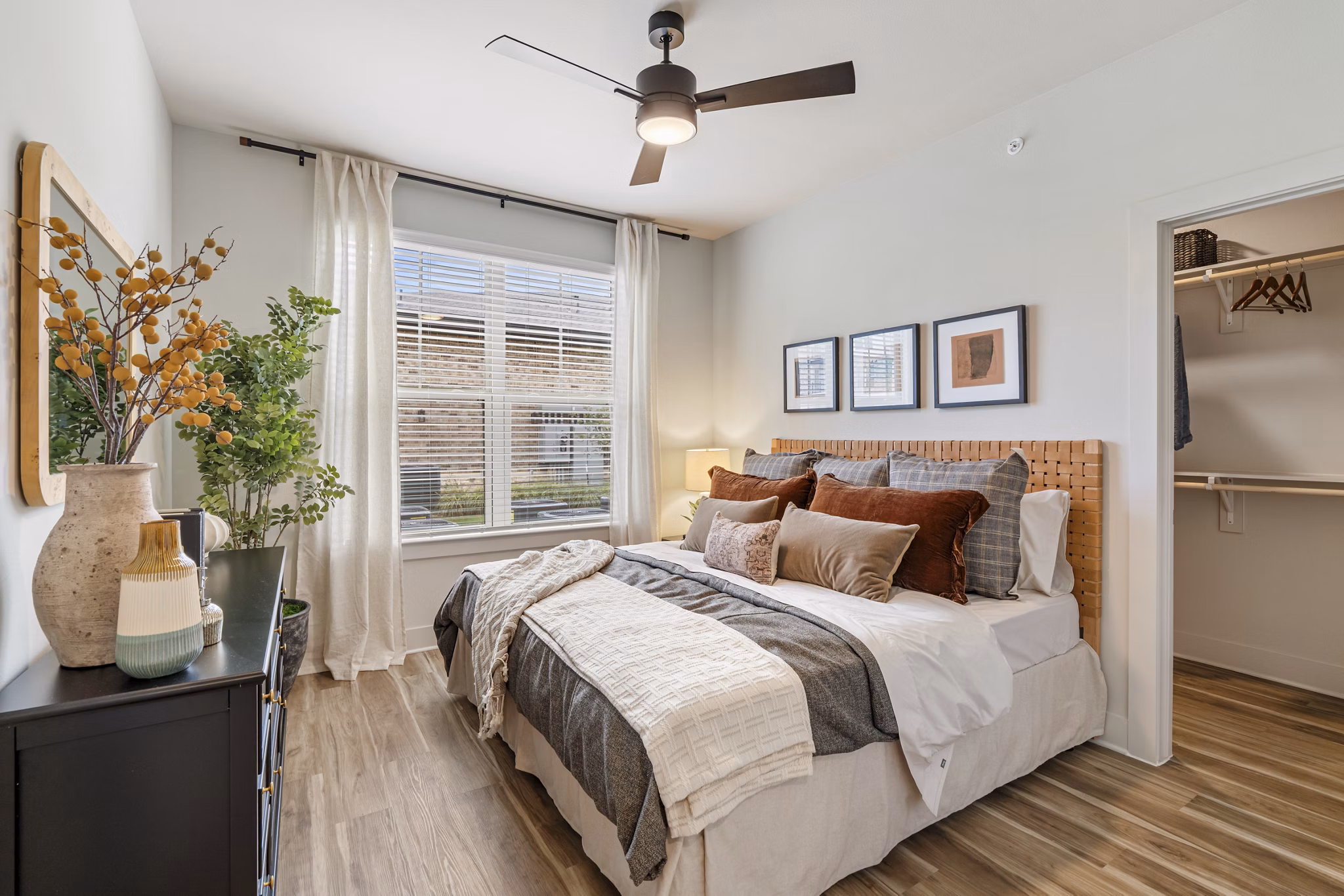 bedroom at Marlowe Wellington Apartments