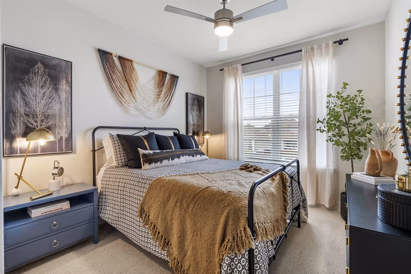 bedroom at Marlowe Wellington Apartments
