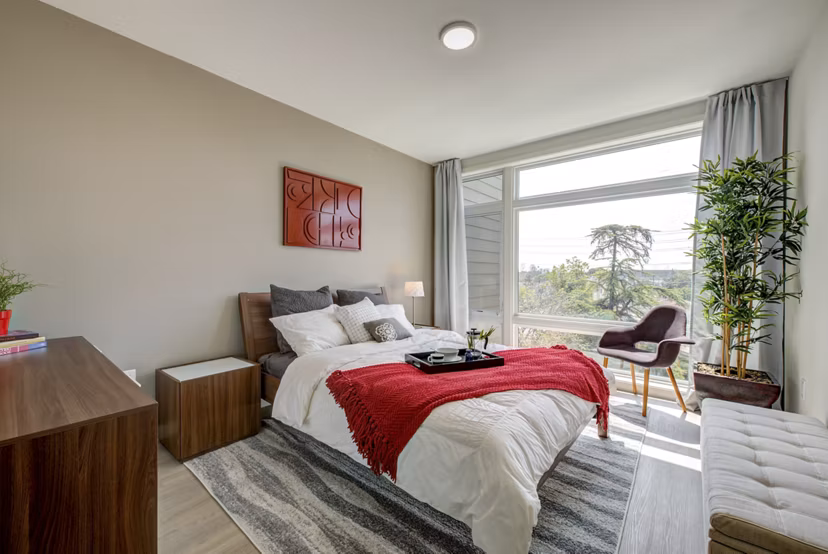 bedroom at VESTALIA Apartments