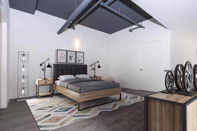 bedroom at VESTALIA Apartments
