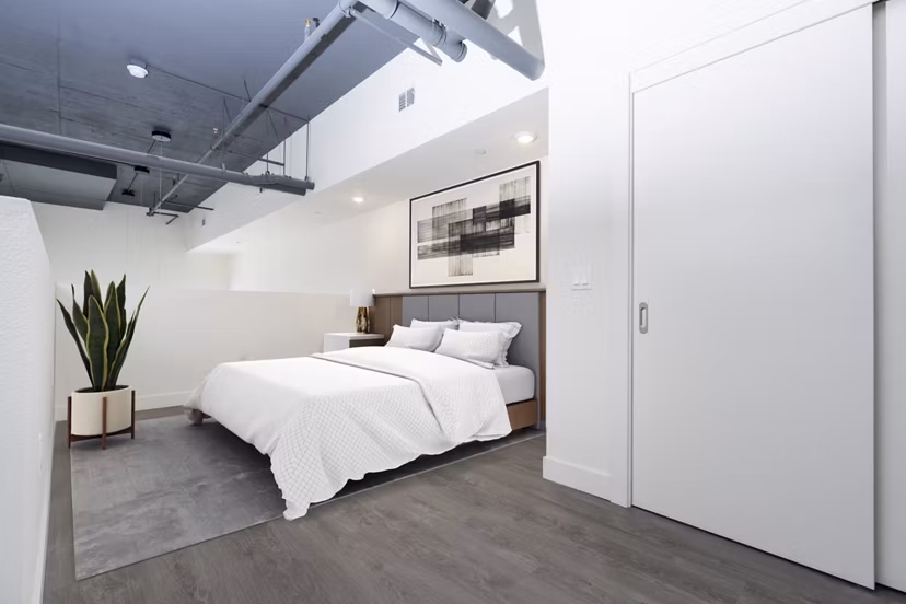 bedroom at VESTALIA Apartments