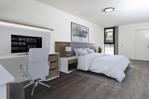 bedroom at VESTALIA Apartments