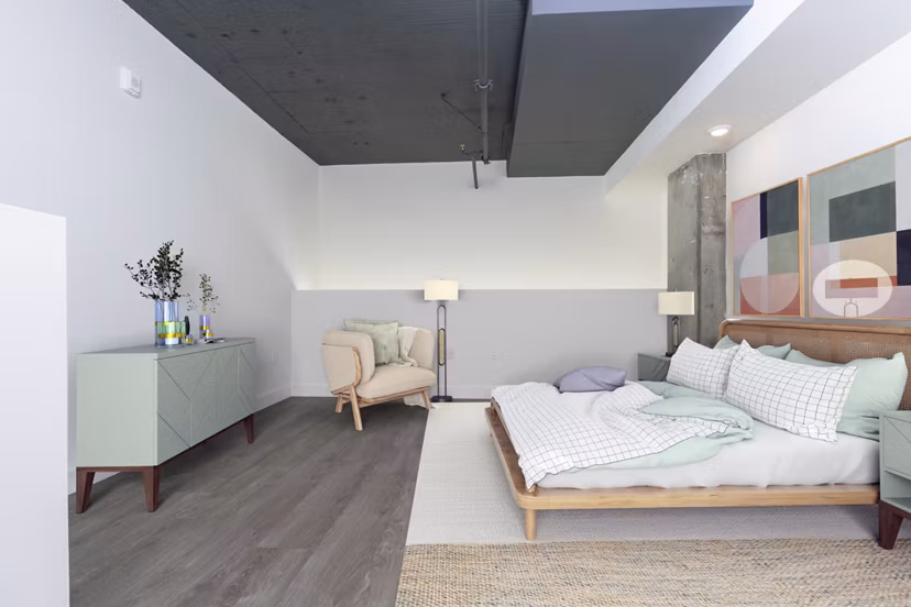 bedroom at VESTALIA Apartments