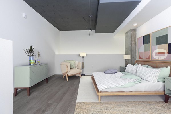 bedroom at VESTALIA Apartments