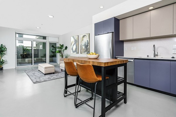 kitchen at VESTALIA Apartments