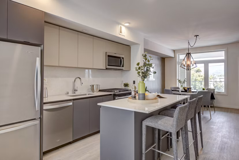 kitchen at VESTALIA Apartments