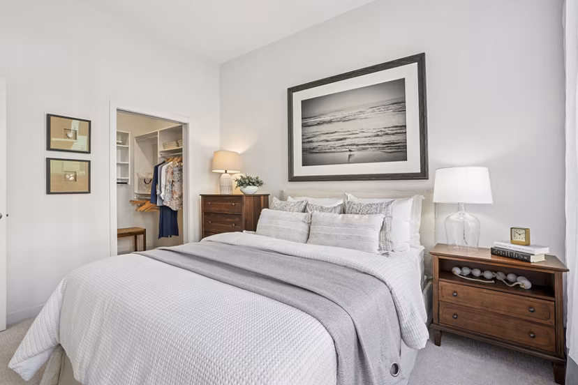 bedroom at The Shipwright Apartments 