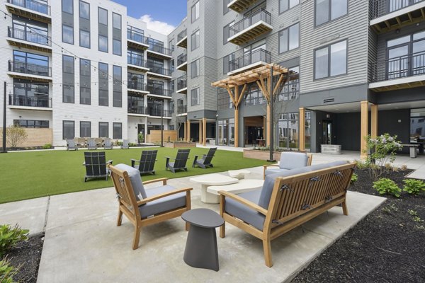 patio at The Shipwright Apartments]