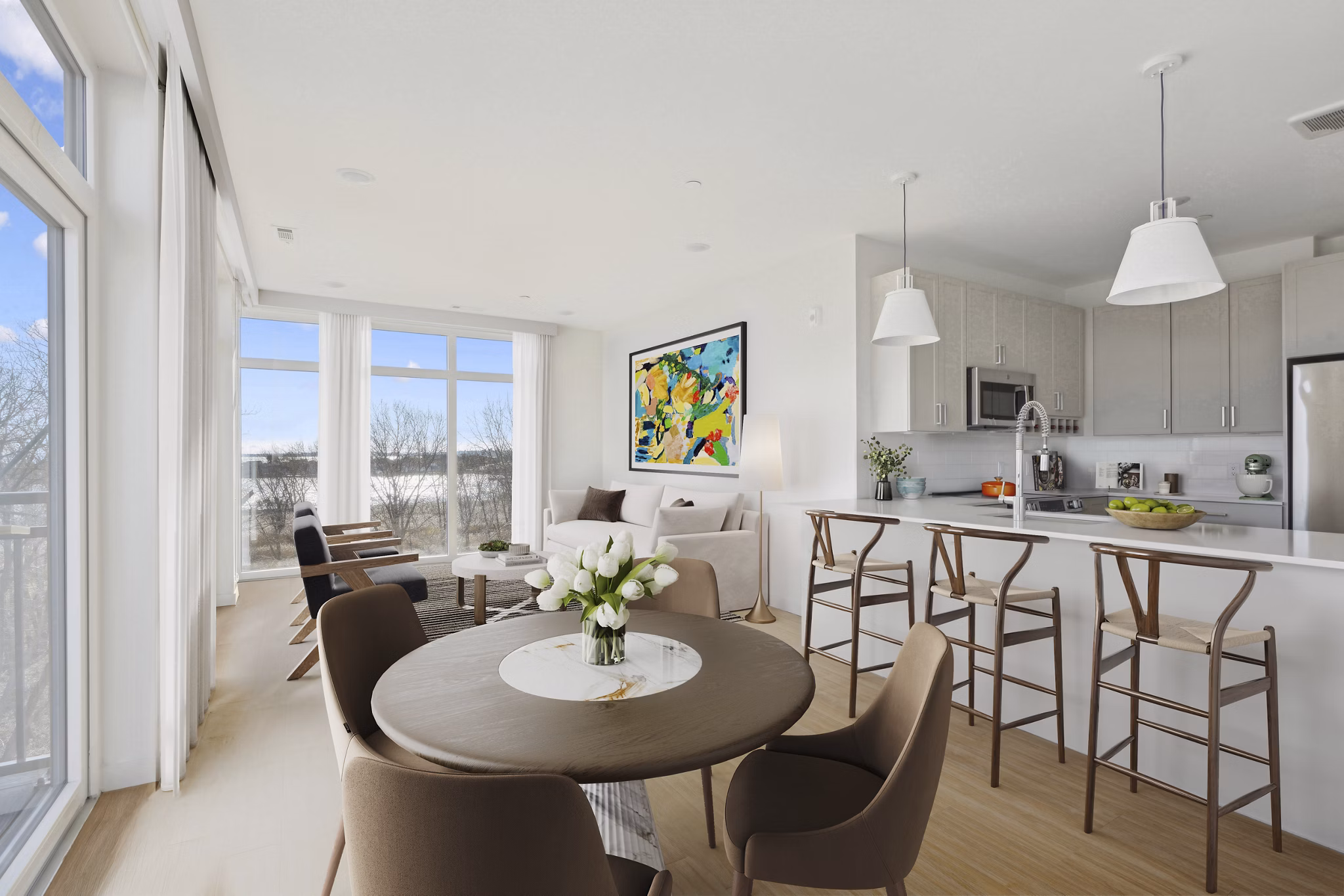 rendering at The Shipwright Apartments
