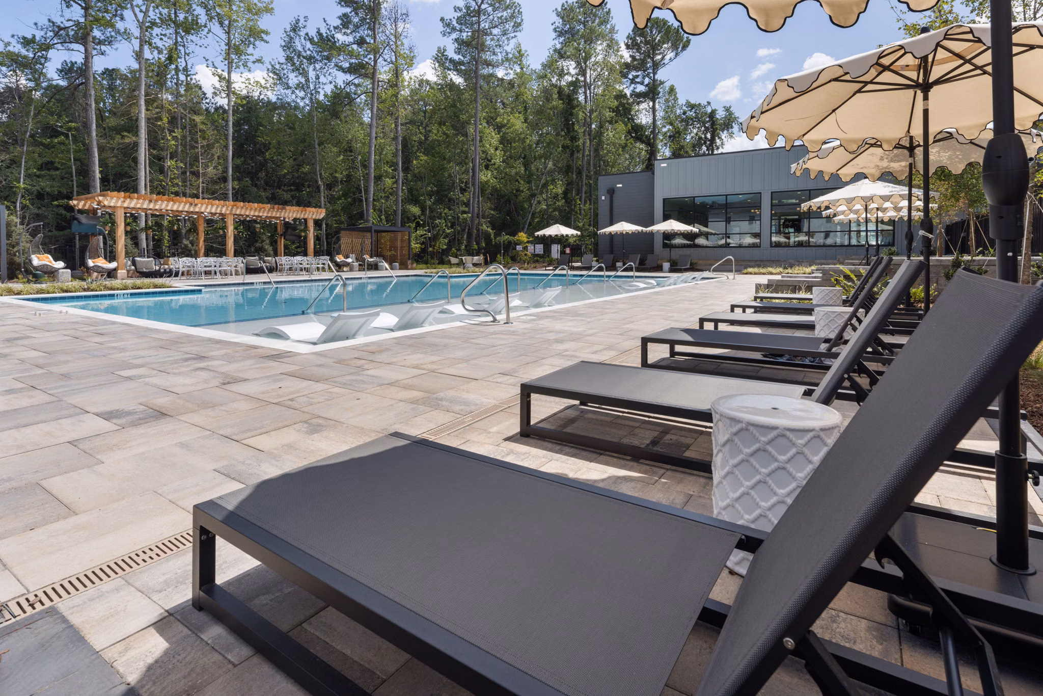 patio for Solis Buffaloe Apartments