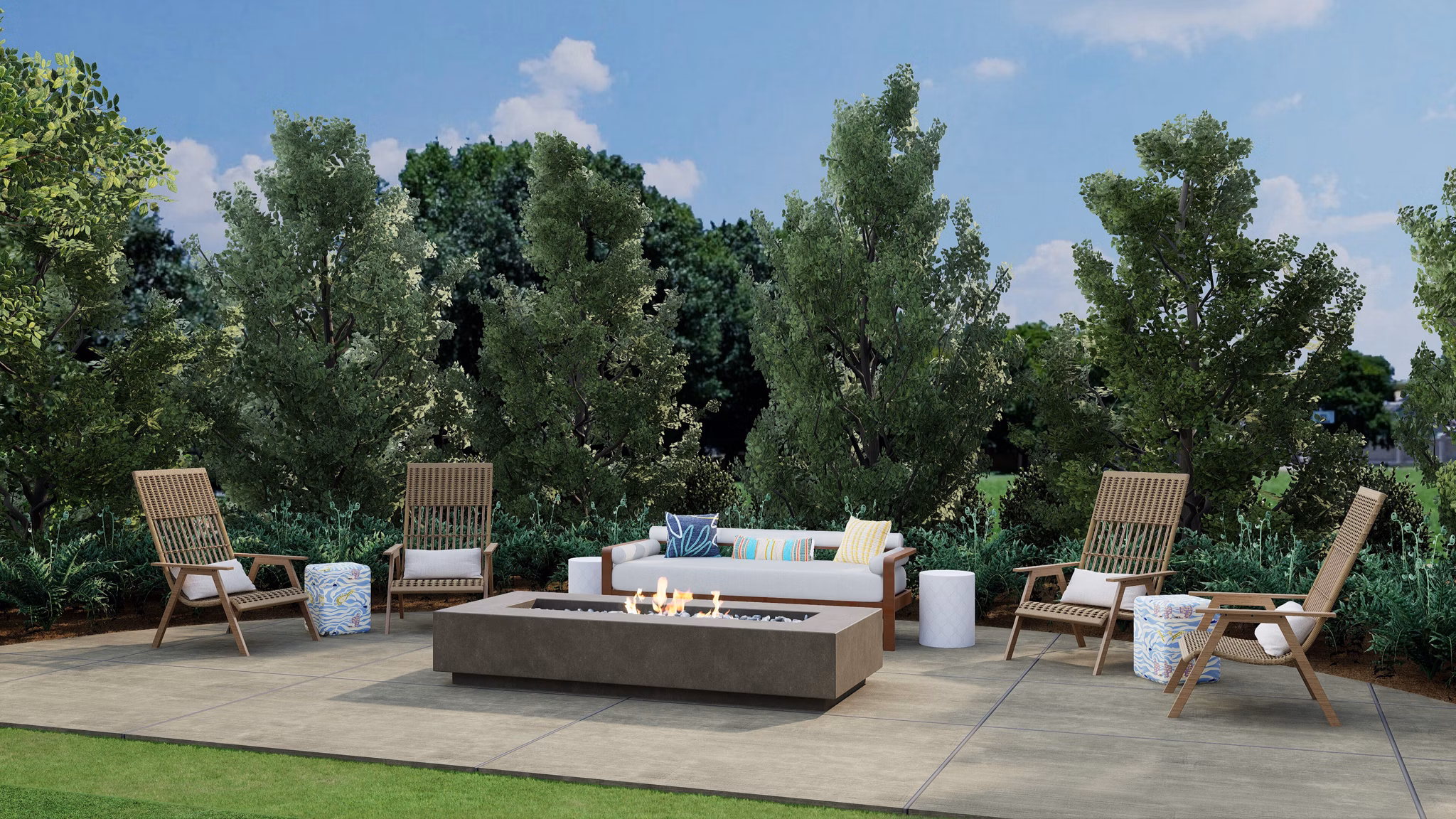 rendering at Solis Buffaloe Apartments
