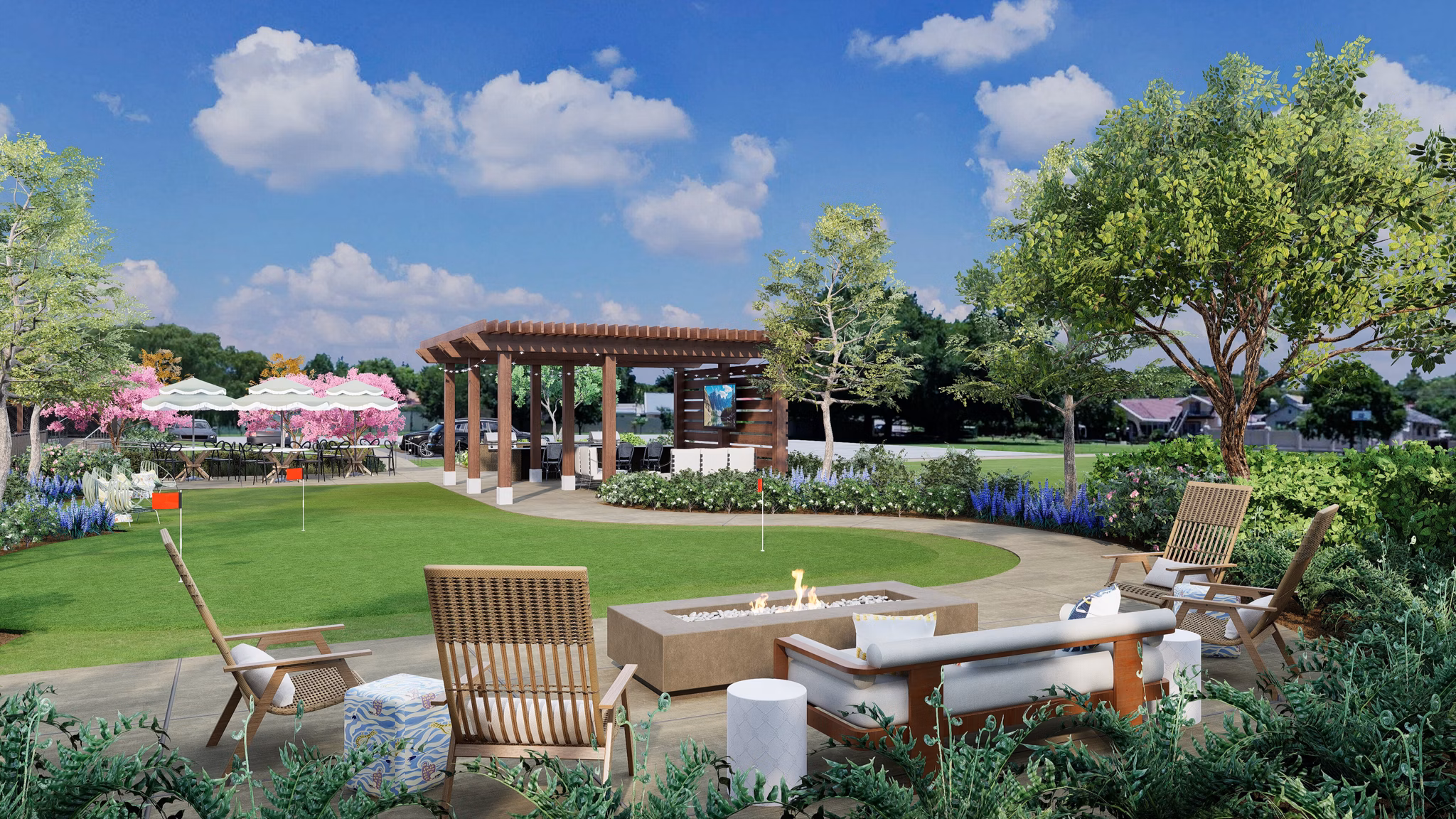 rendering at Solis Buffaloe Apartments