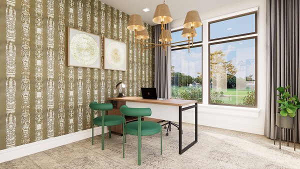 rendering at Solis Buffaloe Apartments