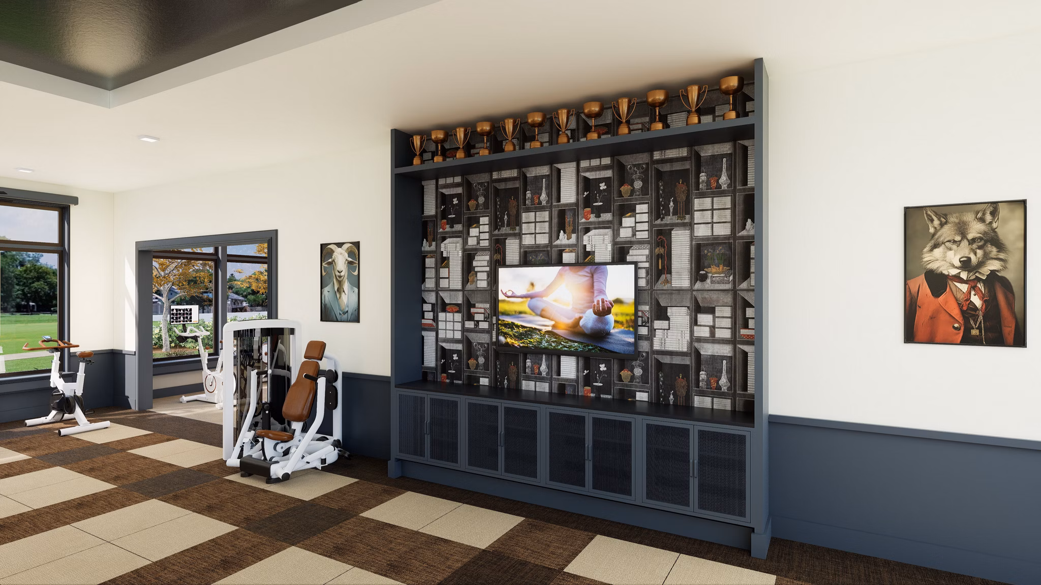 rendering at Solis Buffaloe Apartments