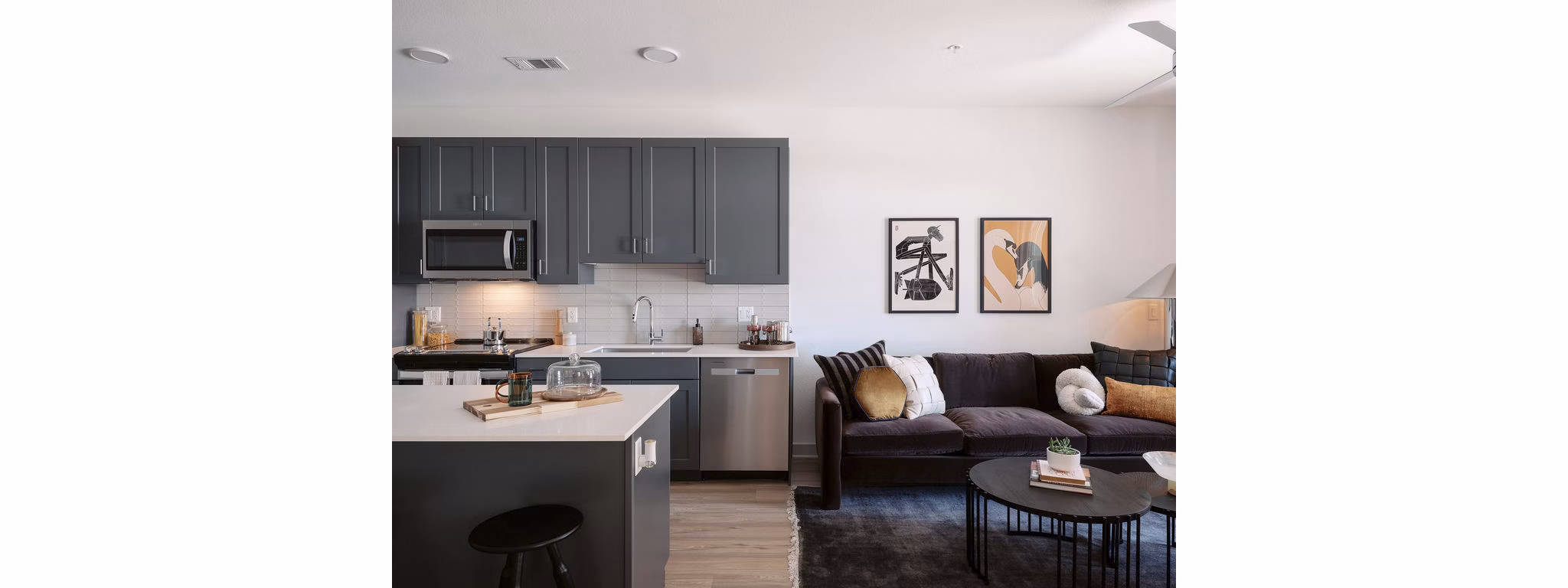 kitchen at Alta Mile High Apartments