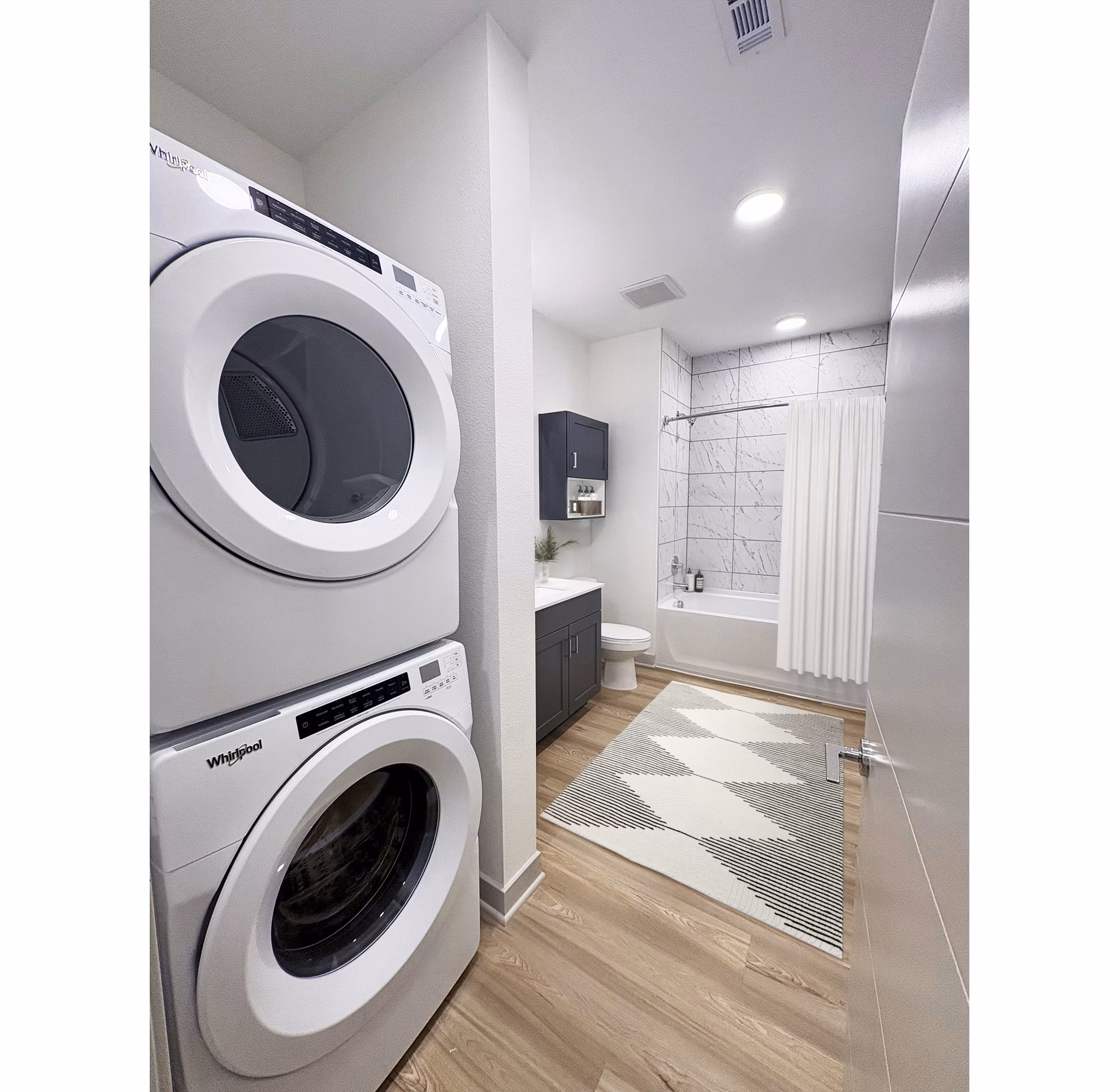 laundry room at Alta Mile High Apartments
