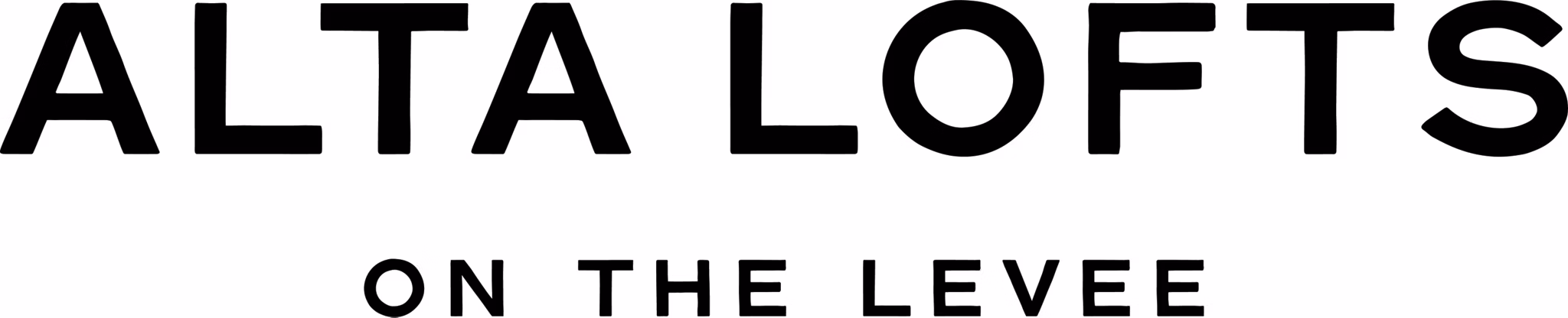 logo for Alta Lofts on the Levee Apartments