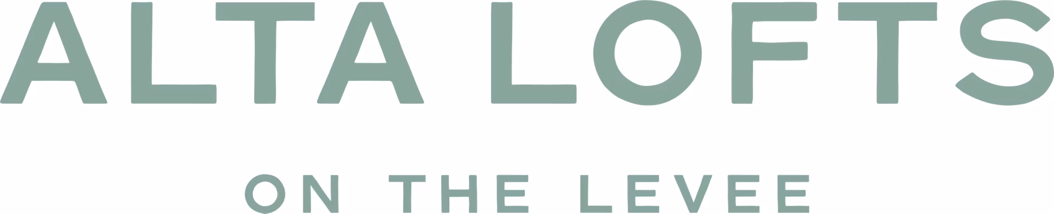 logo for Alta Lofts on the Levee Apartments