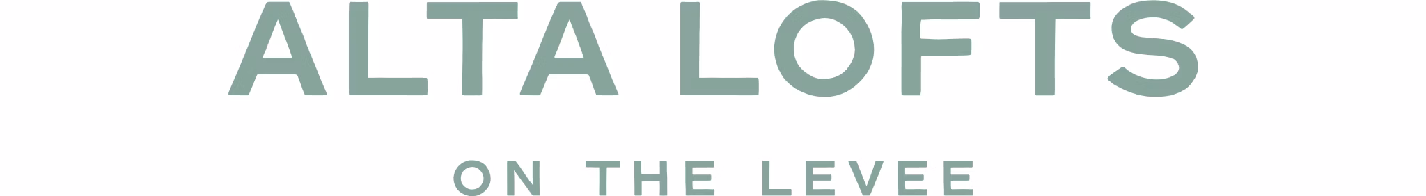 logo for Alta Lofts on the Levee Apartments
