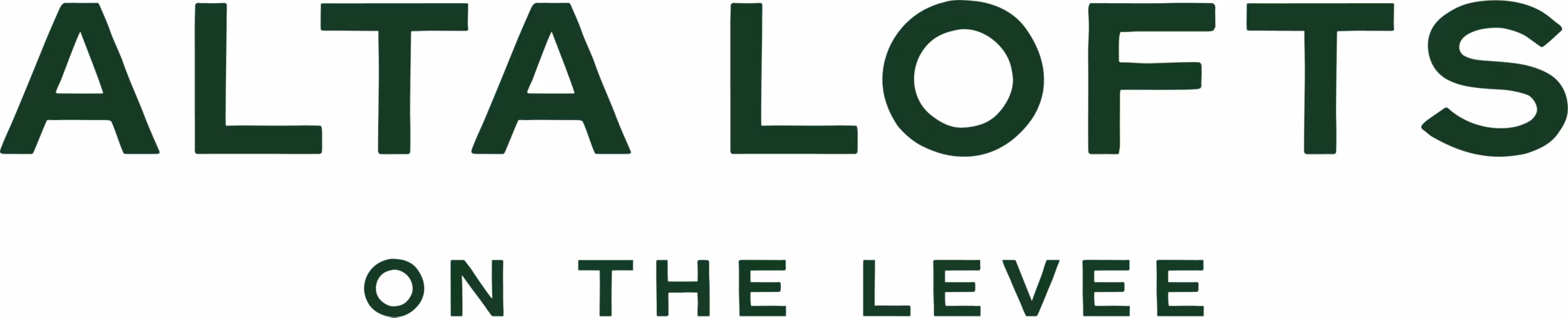 logo for Alta Lofts on the Levee Apartments