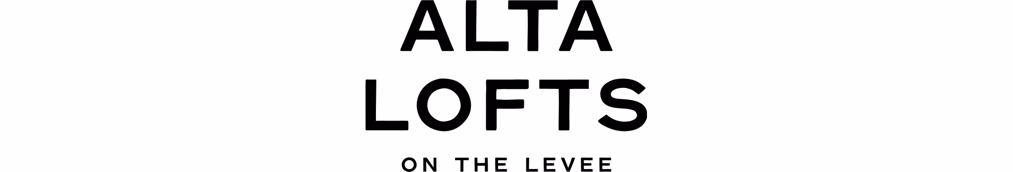 logo for Alta Lofts on the Levee Apartments
