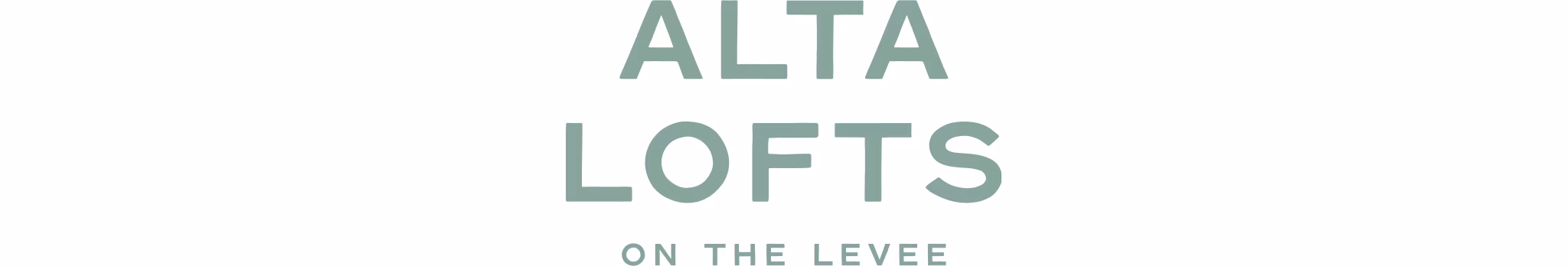 logo for Alta Lofts on the Levee Apartments