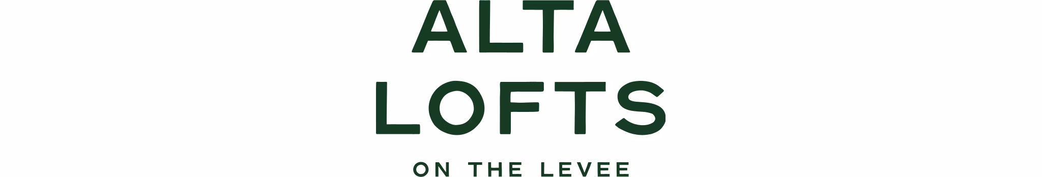 logo for Alta Lofts on the Levee Apartments