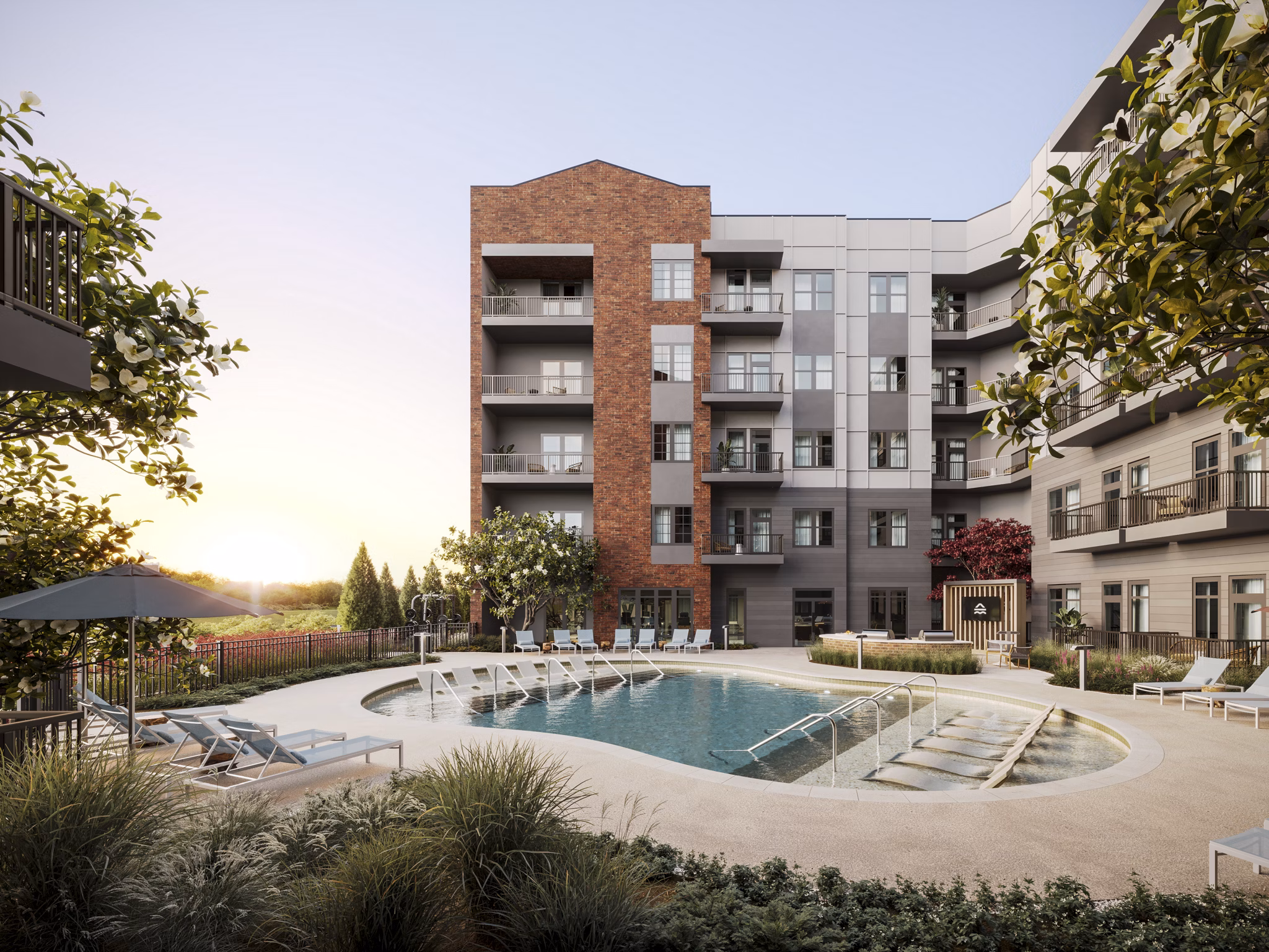 rendering at Alta Lofts on the Levee Apartments
