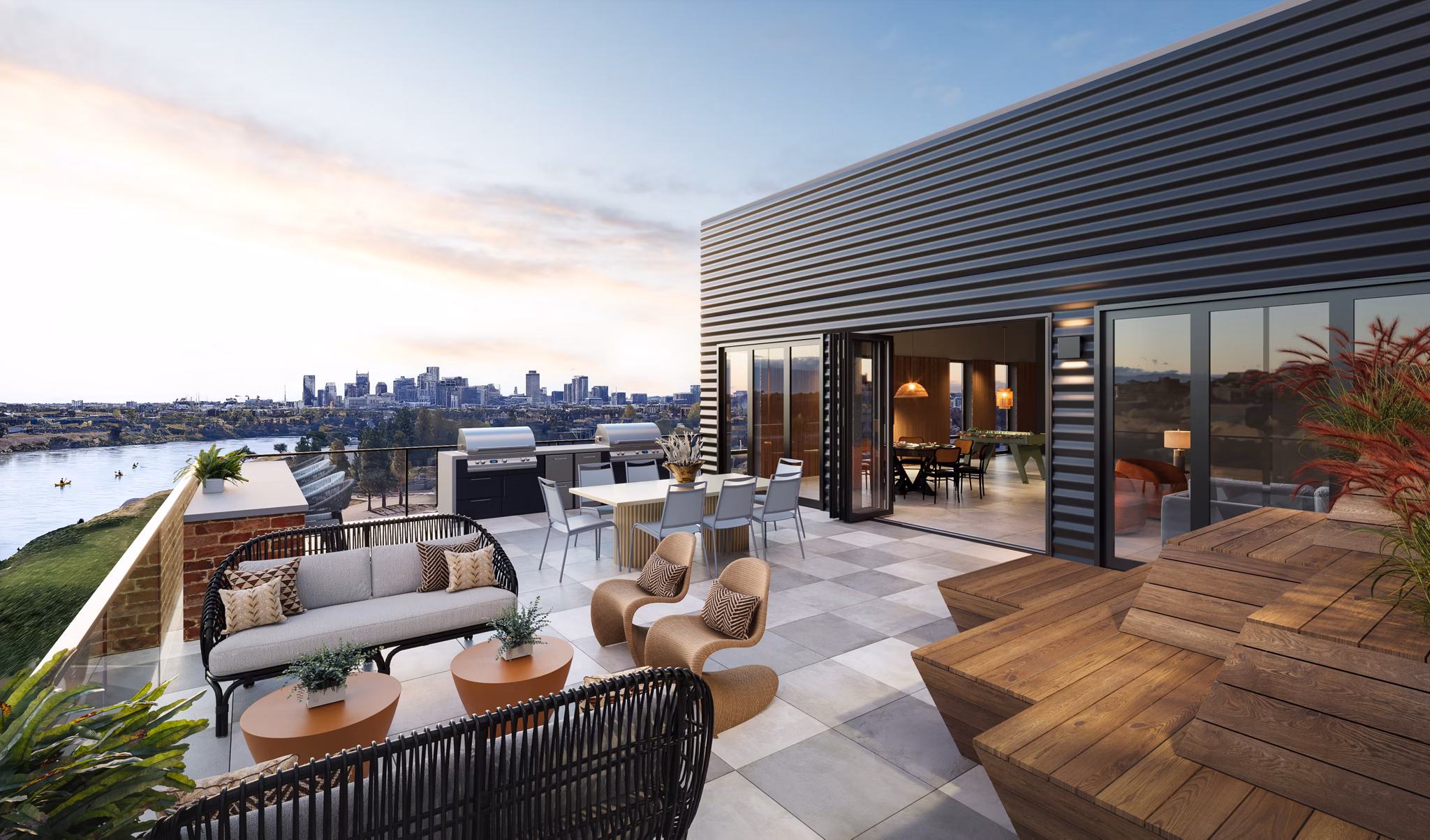 rendering at Alta Lofts on the Levee Apartments