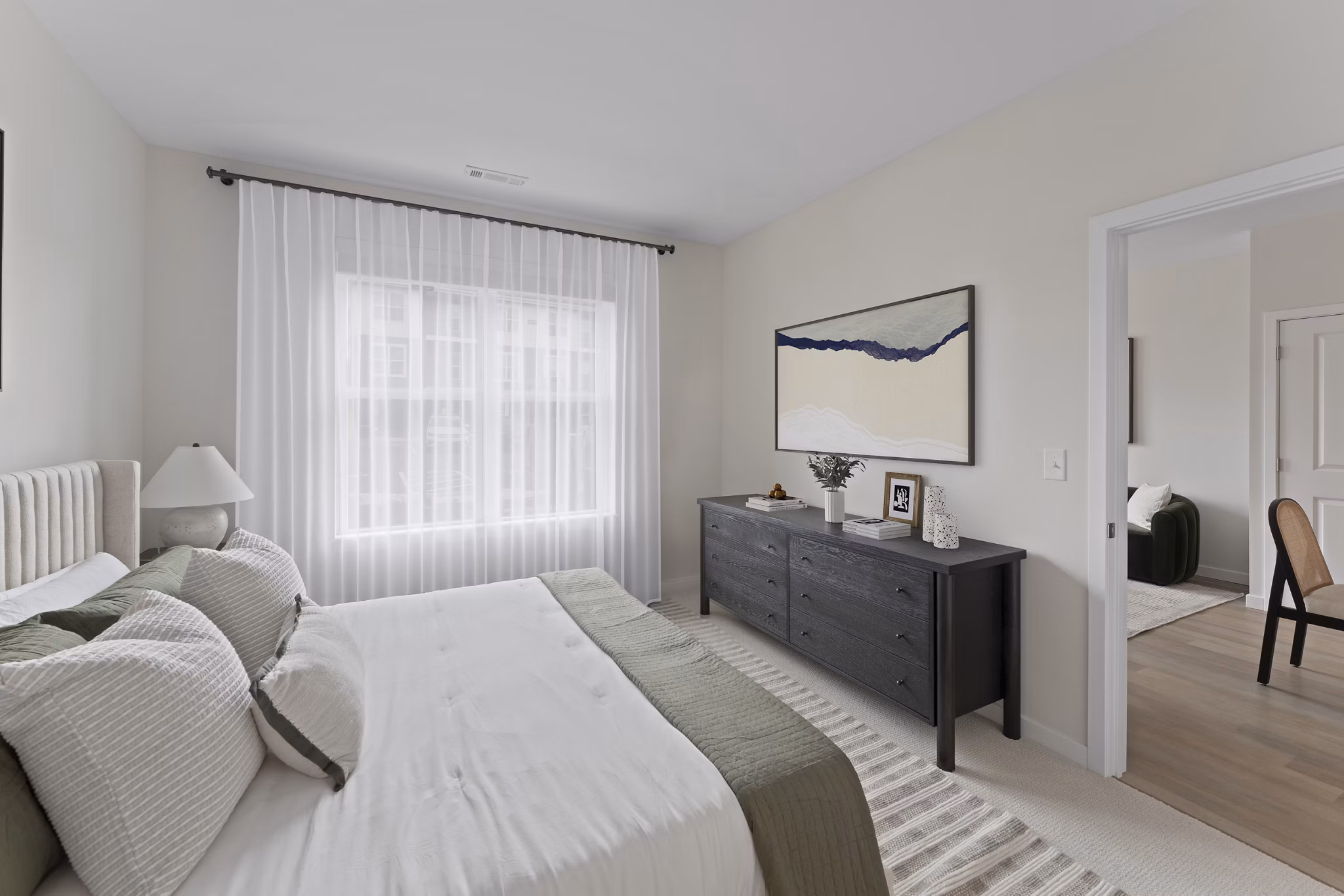 bedroom at Alta Oak and Pine Apartments 