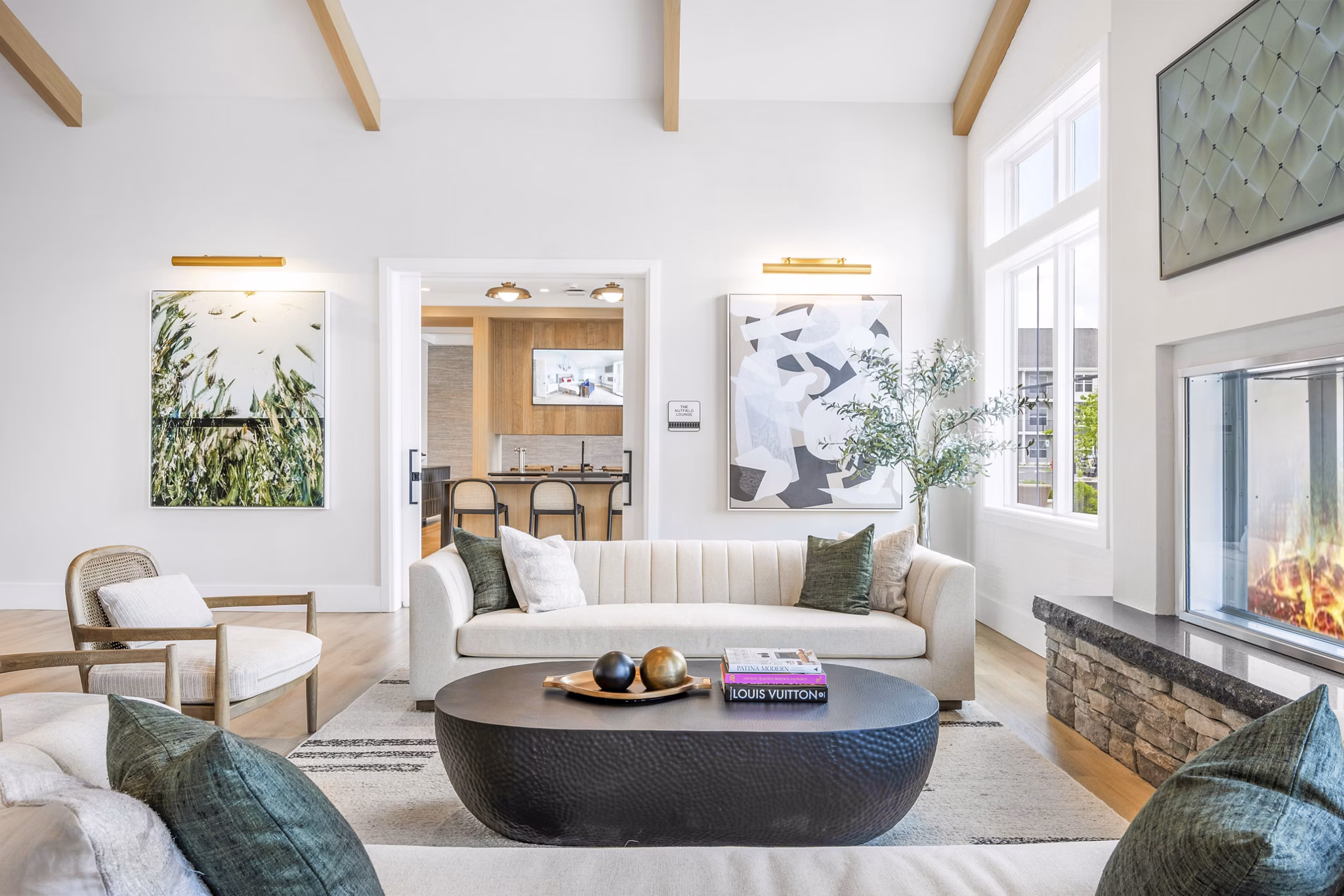 clubhouse at Alta Oak and Pine Apartments
