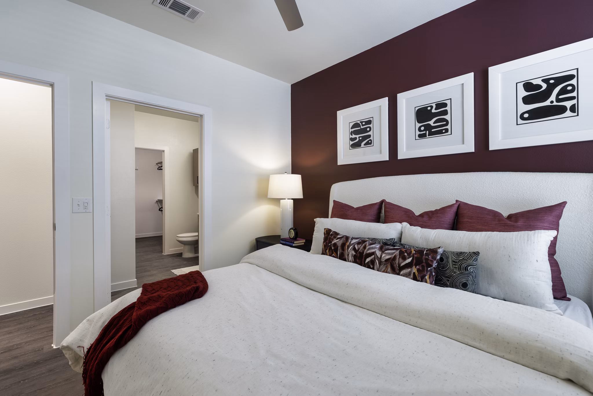 bedroom at The Bower Apartments 
