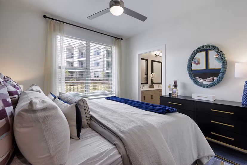 bedroom at The Bower Apartments 