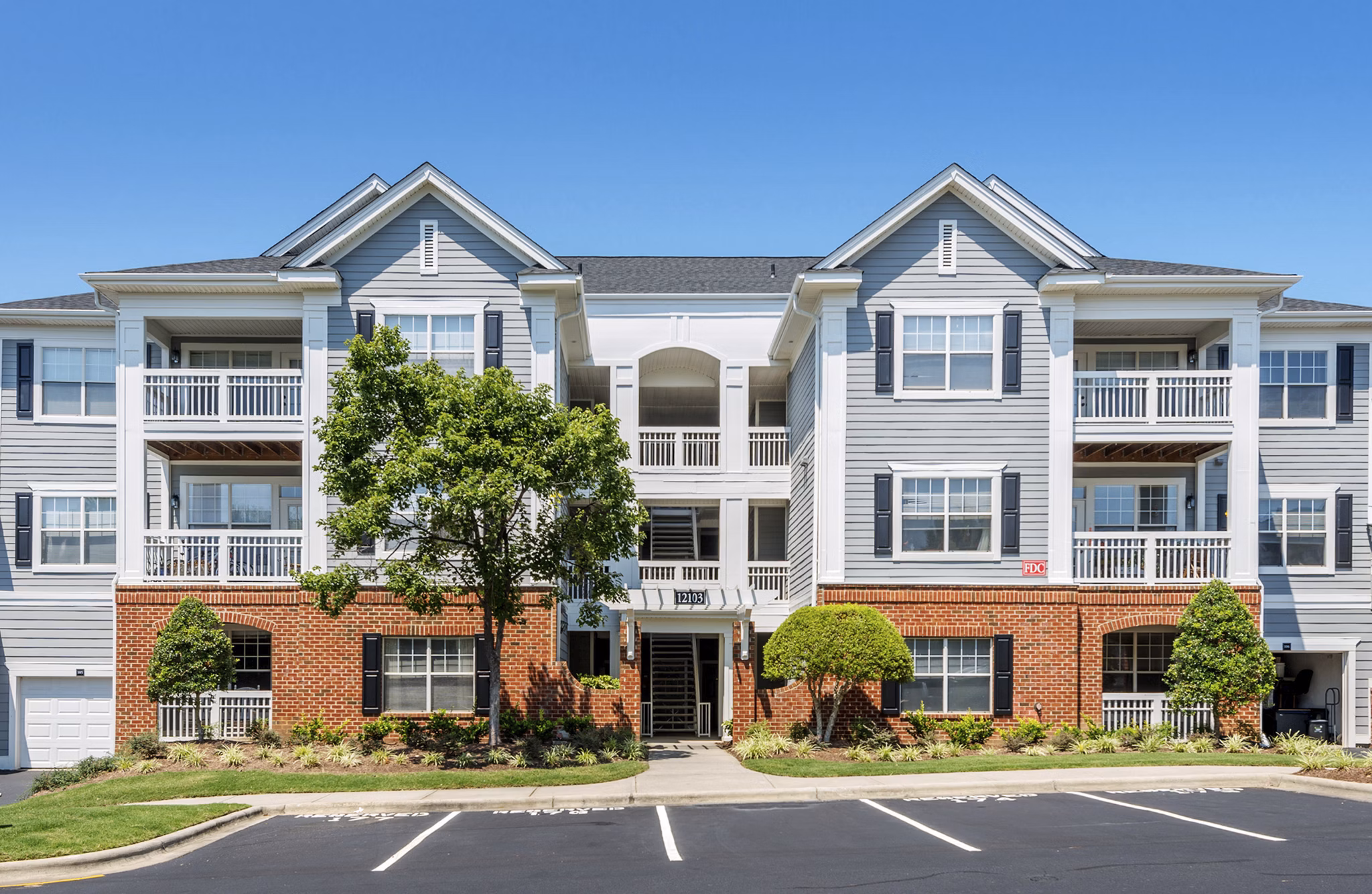 building at The Residences at Wakefield Apartments
