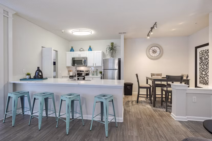 dining room at The Residences at Wakefield Apartments