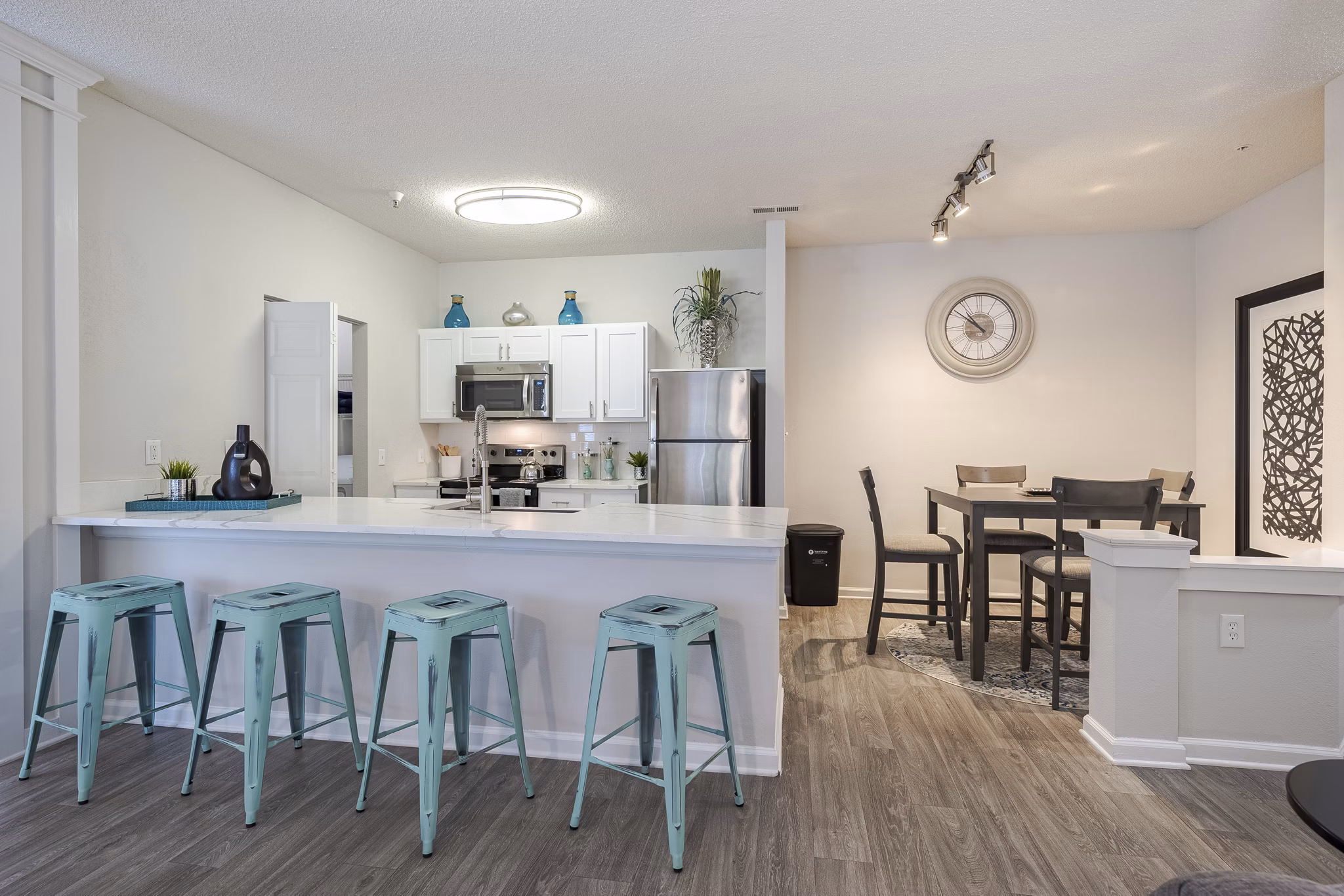 dining room at The Residences at Wakefield Apartments