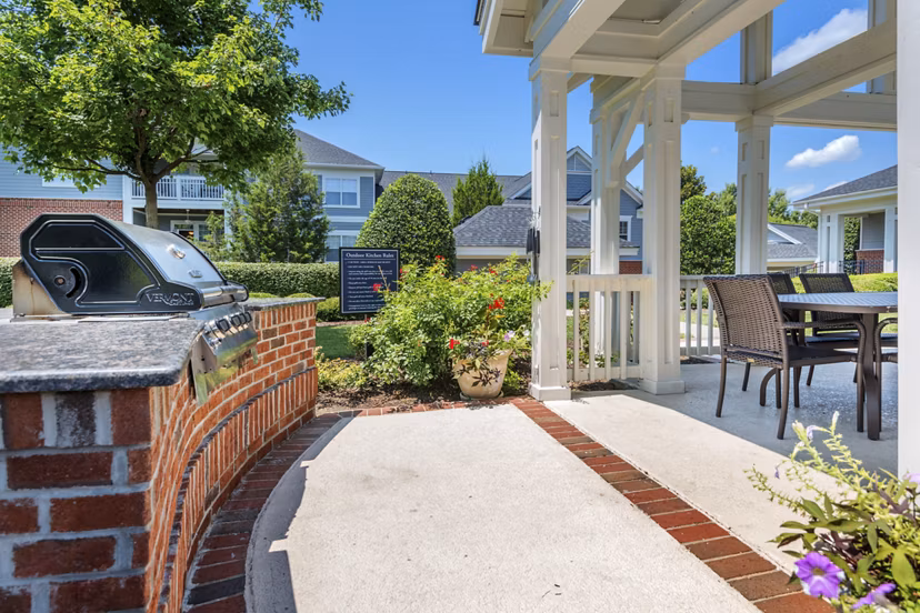 grill area at The Residences at Wakefield Apartments