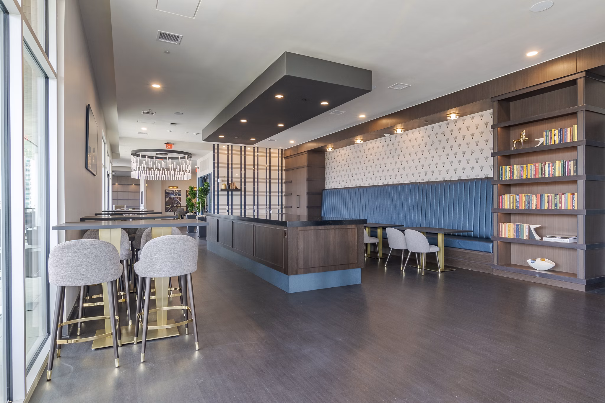 clubhouse at The Hudson Apartments