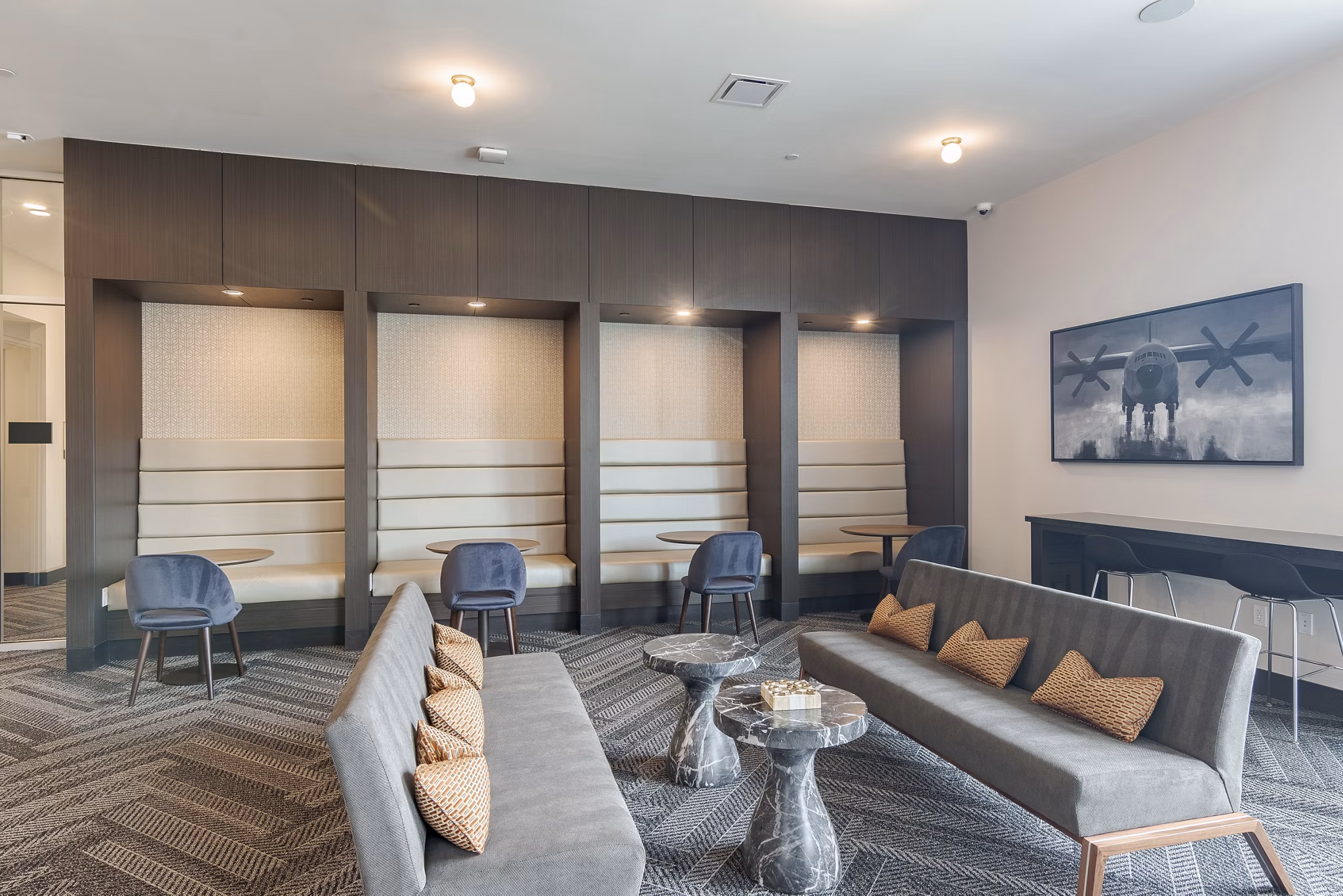 clubhouse at The Hudson Apartments