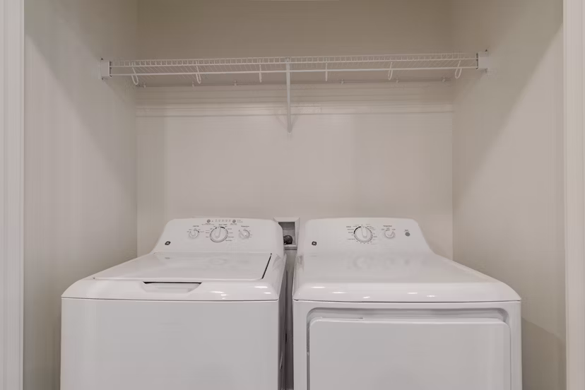 laundry room at The Hudson Apartments