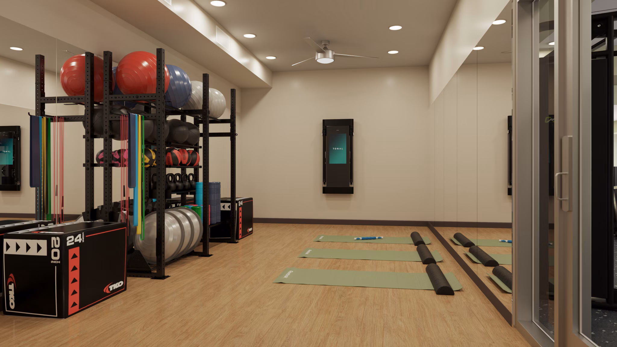 rendering at The Hudson Apartments