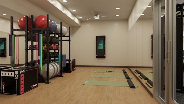 rendering at The Hudson Apartments